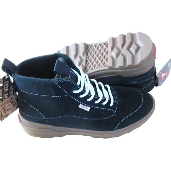 Vans Women's Colfax MTE-1 Boots Suede All weather Black Gum Bottom Size 9 NIB - Picture 2 of 6